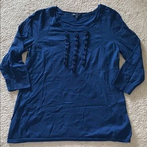 Gap Ruffled Sweater